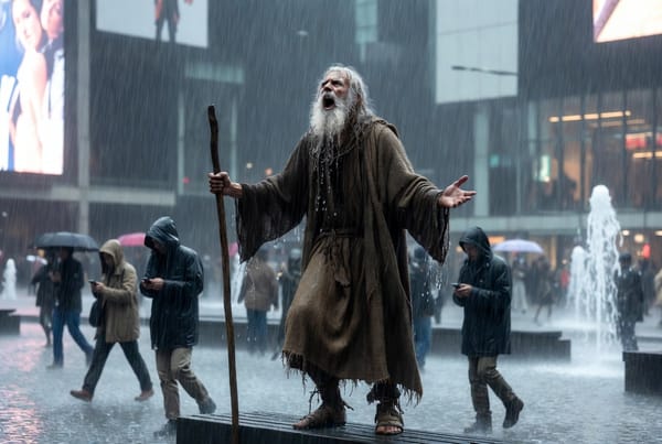 O Profeta do Apocalipse ou o Louco da Praça?