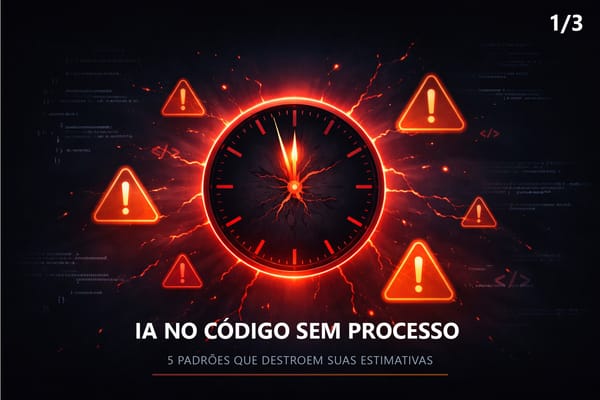 Como Estimar Projetos Quando Seu Time Usa IA Para Codar — Parte 1: O Problema